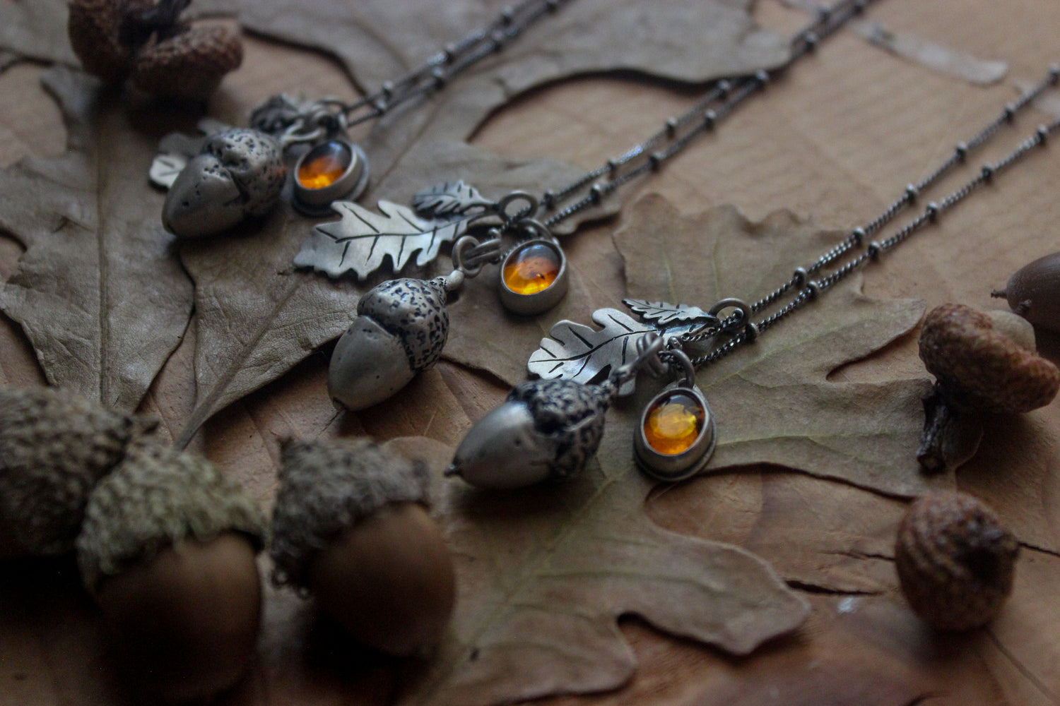 Forager Acorn Necklace