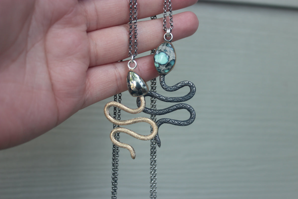 Rebirth Snake Necklace