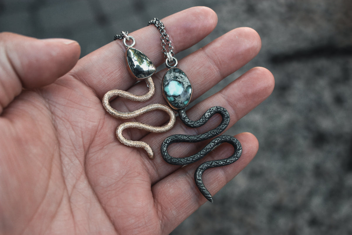 Rebirth Snake Necklace