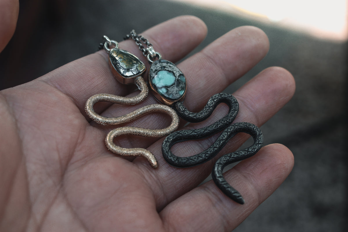 Rebirth Snake Necklace