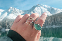 Size 9.5 Vistaite Landscape Ring