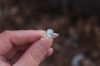 Size 7 Moonstone Stacking Ring