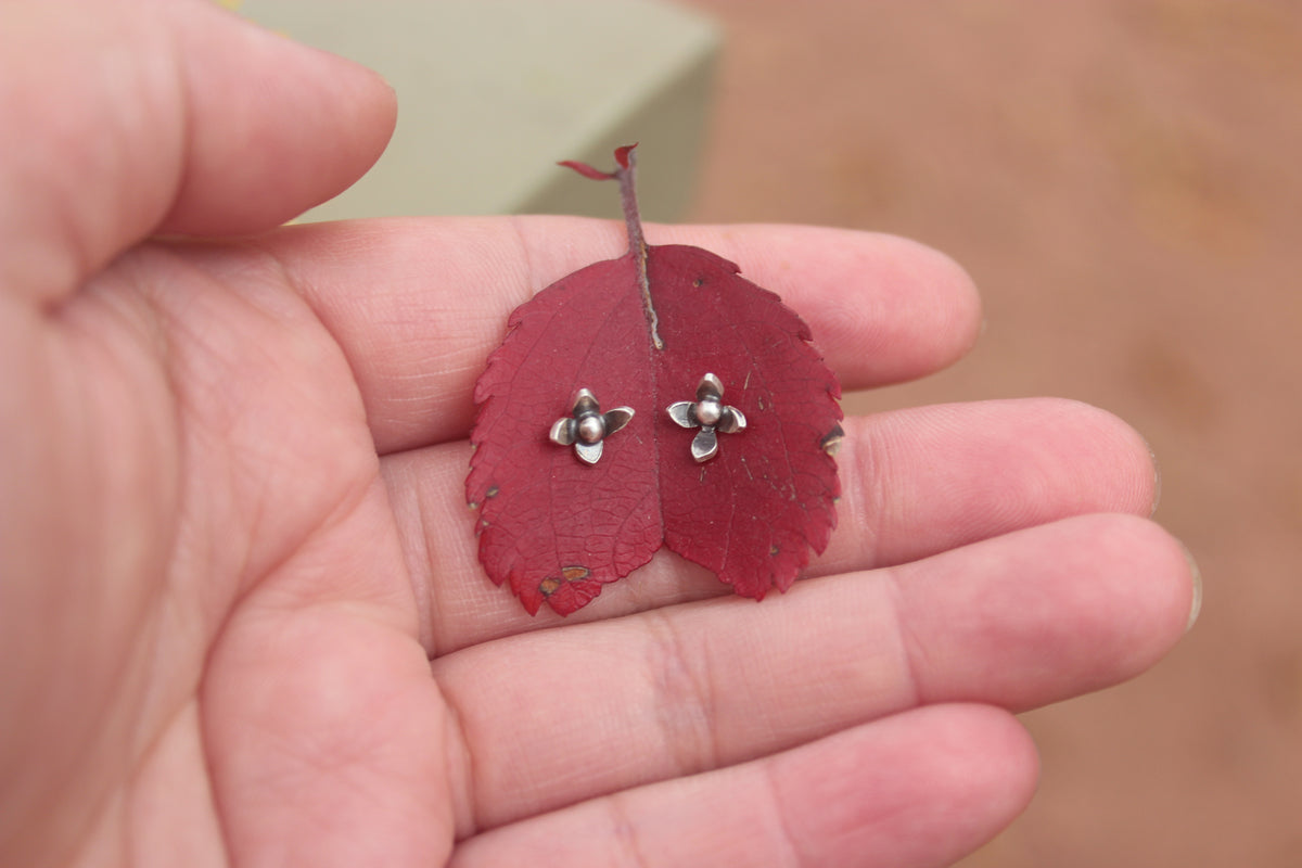 Bloom Flower Studs