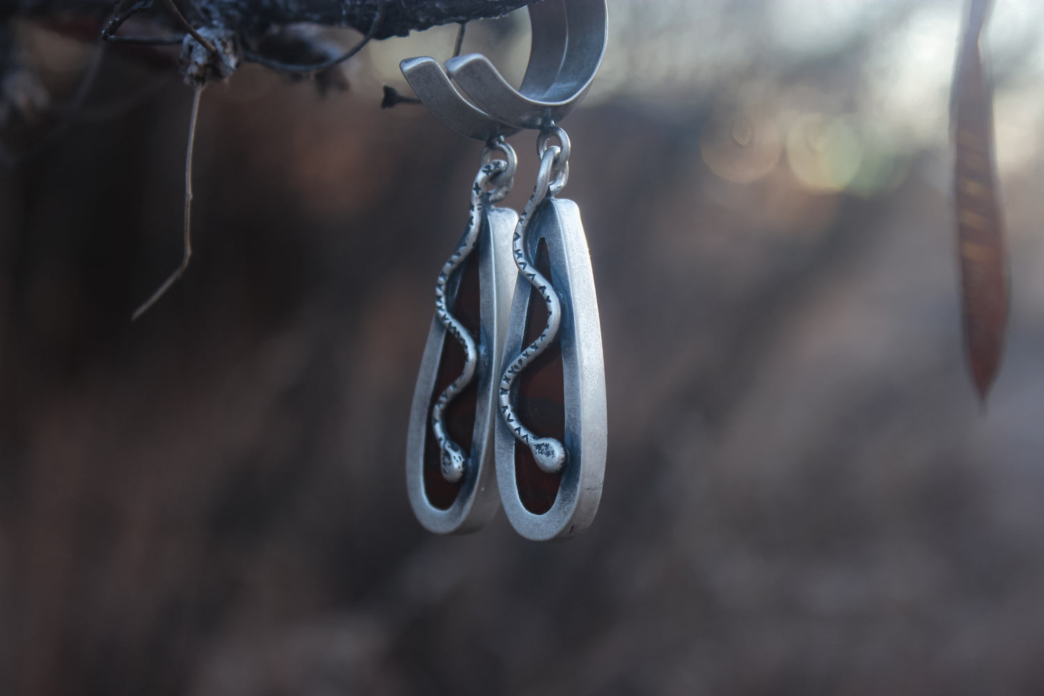 Snakebite Earrings