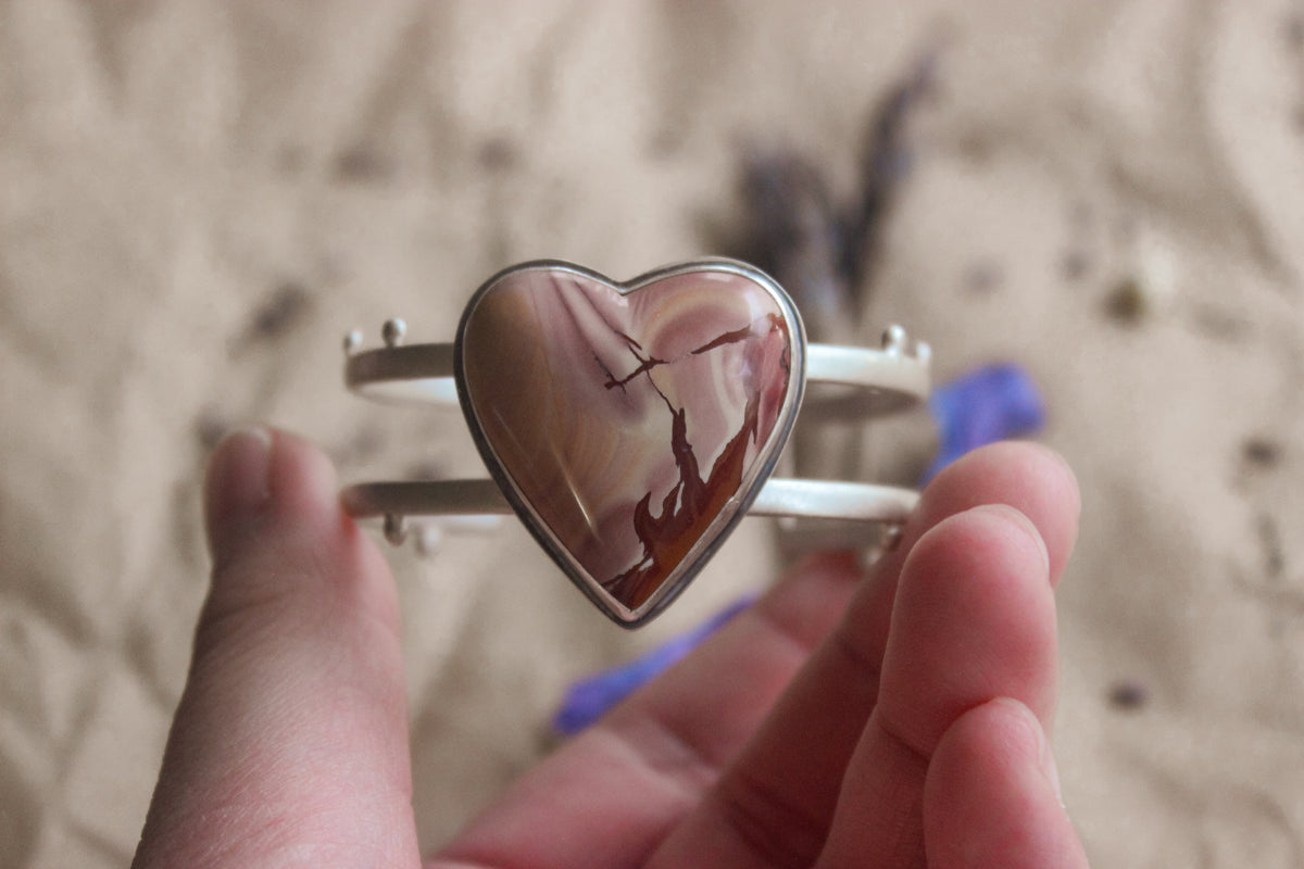 Crimson Heart Cuff