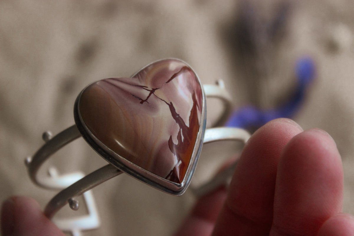 Crimson Heart Cuff