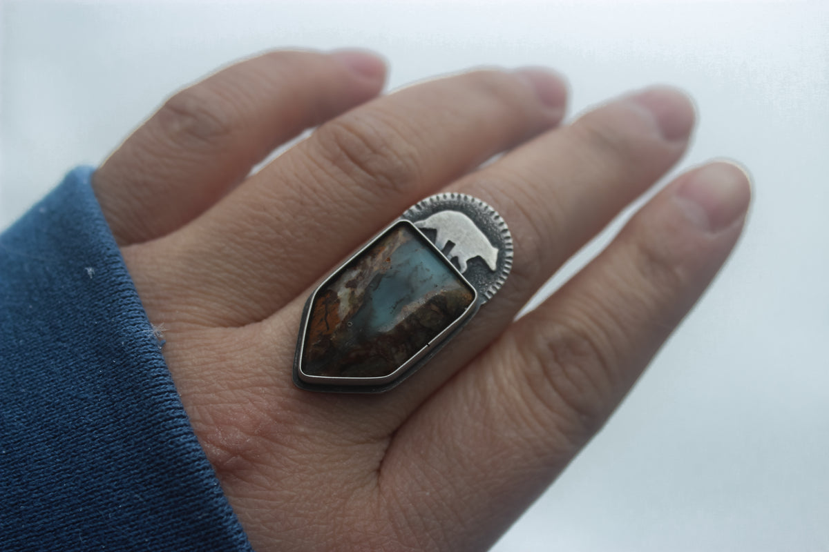 Down River Ring- Finished in your size!