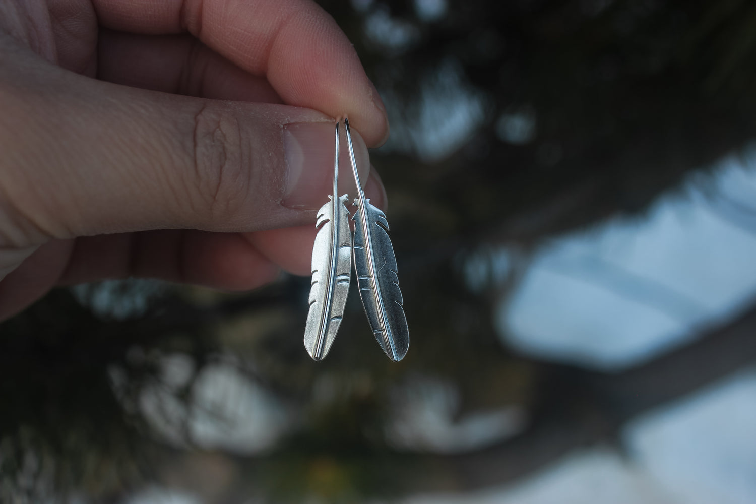 Feather Earrings