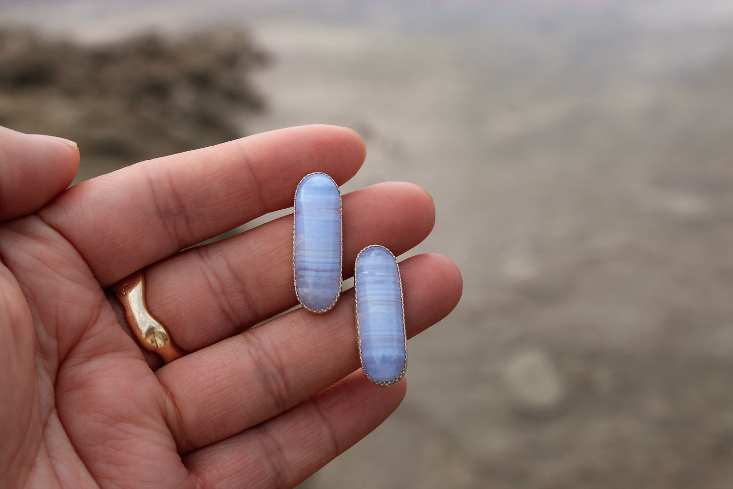 Periwinkle Studs