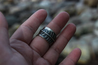 Size 7.75-8 Fern Ring