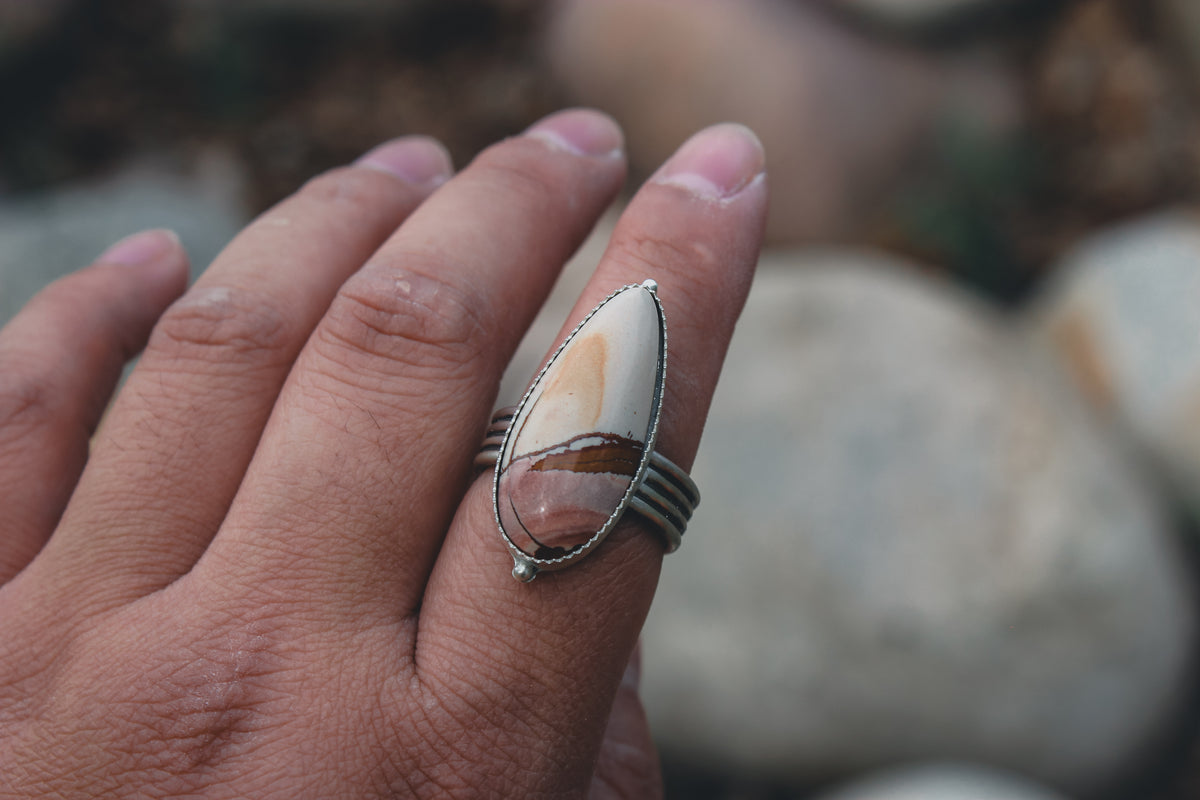 Clay Sands Ring- Finished in your size!