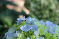 Size 9.5 Moonstone Starry Sky Ring