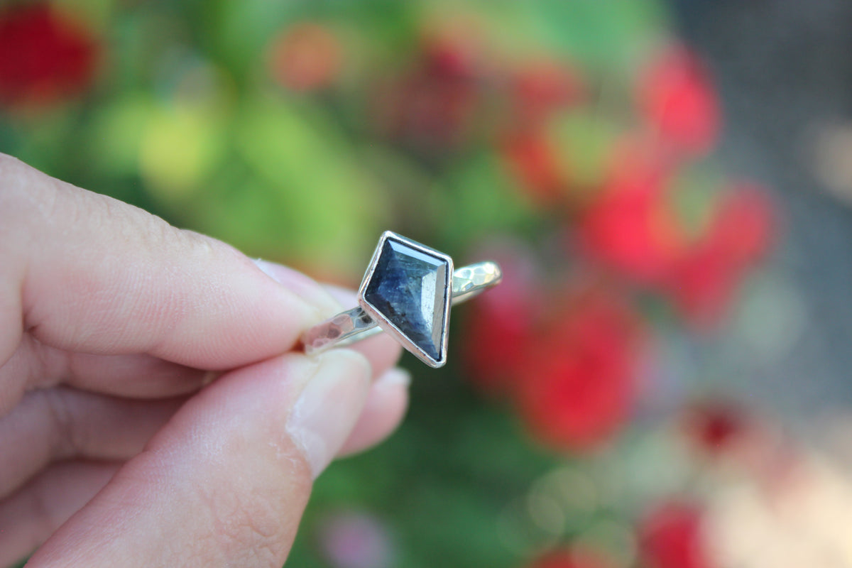 Size 9.5 Sapphire Stacking Ring