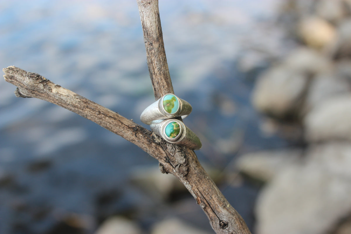 Relic Rings with Sonoran Gold Turquoise