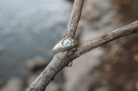 Size 7.25 Relic Ring with Golden Hill Turquoise