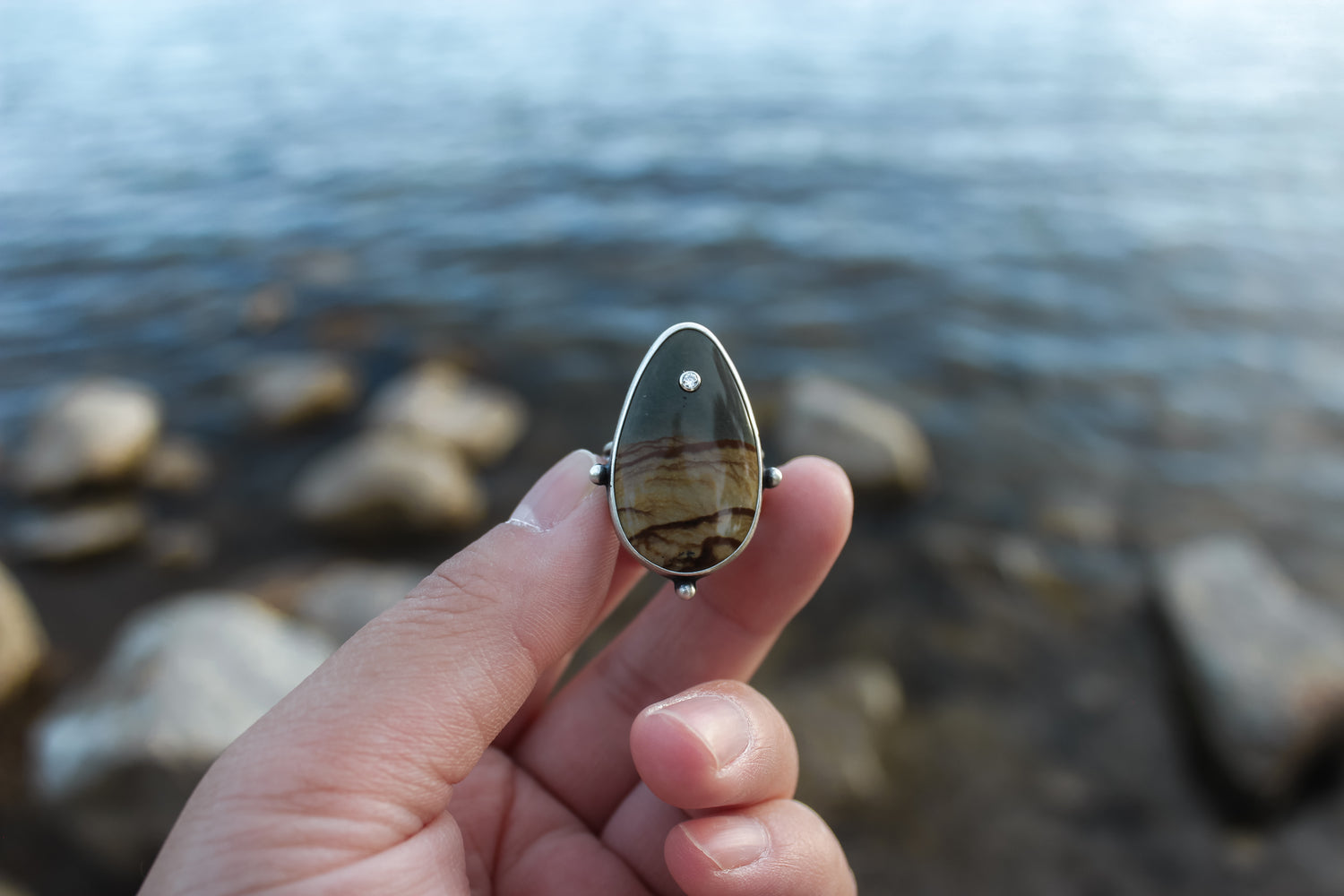 Size 6.25 Open Horizon Ring