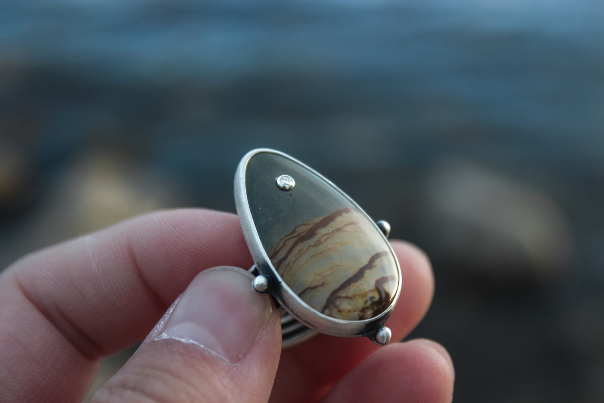 Size 6.25 Open Horizon Ring