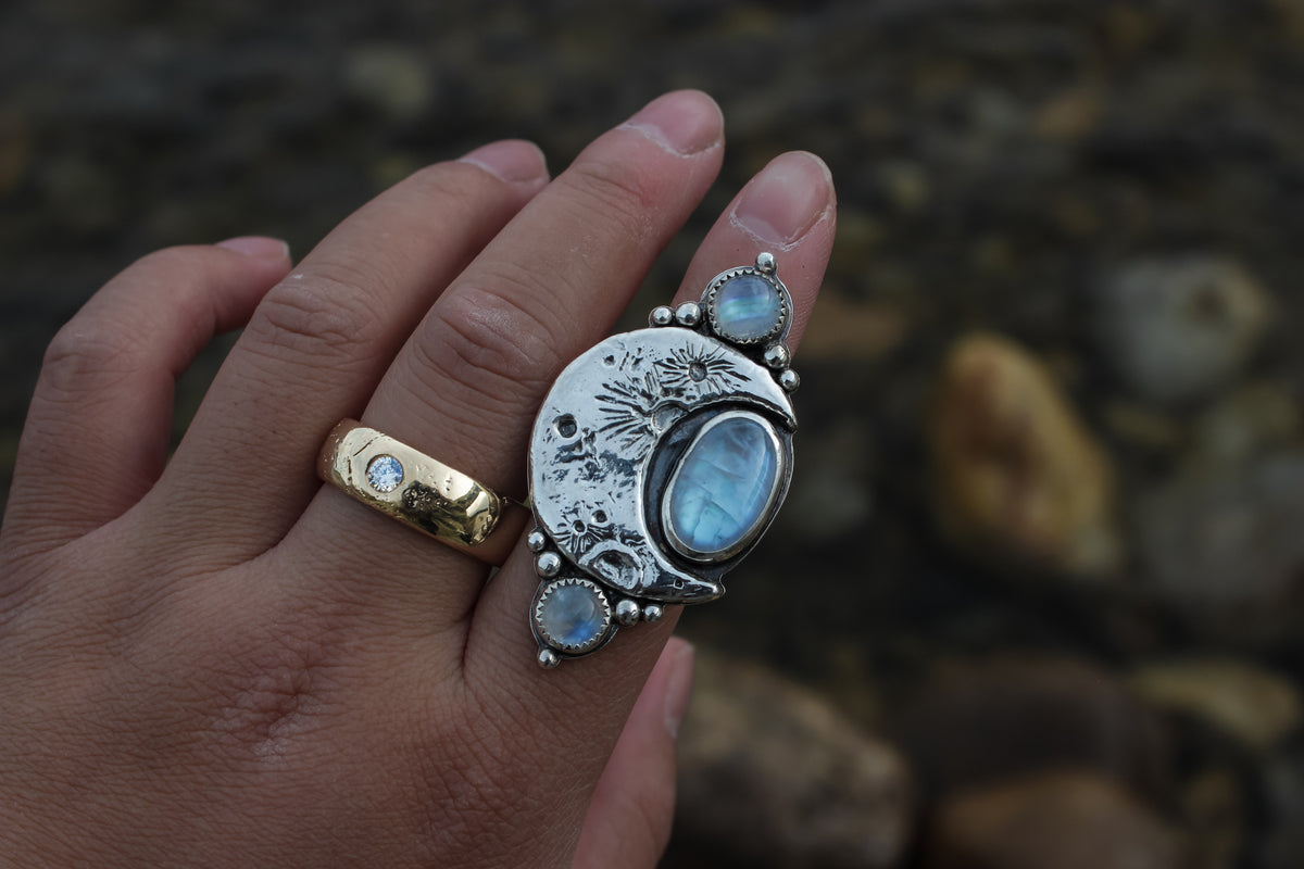 Fits a Size 7.75 Celestial Tides Ring