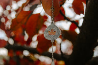 Falling Leaves Lariat Necklace